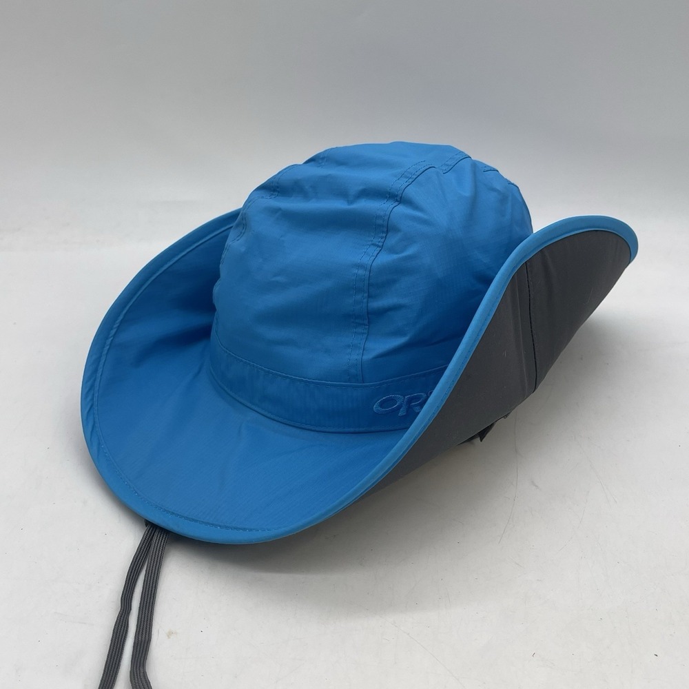 Outdoor Research Halo Sombrero Unisex Hat Size Small Blue Hiking Style 82185